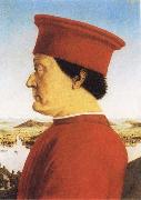 Piero della Francesca Portrait of Federigo da Montefeltro oil painting